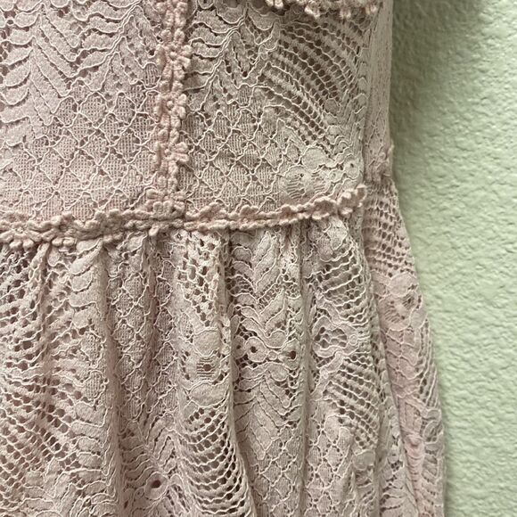 NSR Sleeveless Lace Midi Dress Medium - Picture 5 of 7